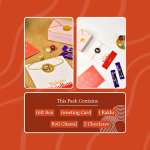 Mayii Exquisite Doraemon Rakhi Pack of 1 with Roli Chawal and Greeting card combo for Raksha Bandhan and Gifting - Mayii - Mayii