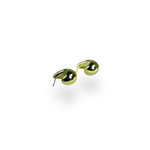 Mayii Golden Teardrop Crescent Round CCB Earrings – One Size - Mayii - Mayii