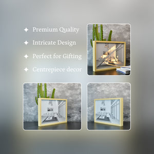 Mayii Illuminated Landscape Sofa Frame – LED Decor Photo Frame for Stylish Home Interiors and Gifts - MAYII - Mayii