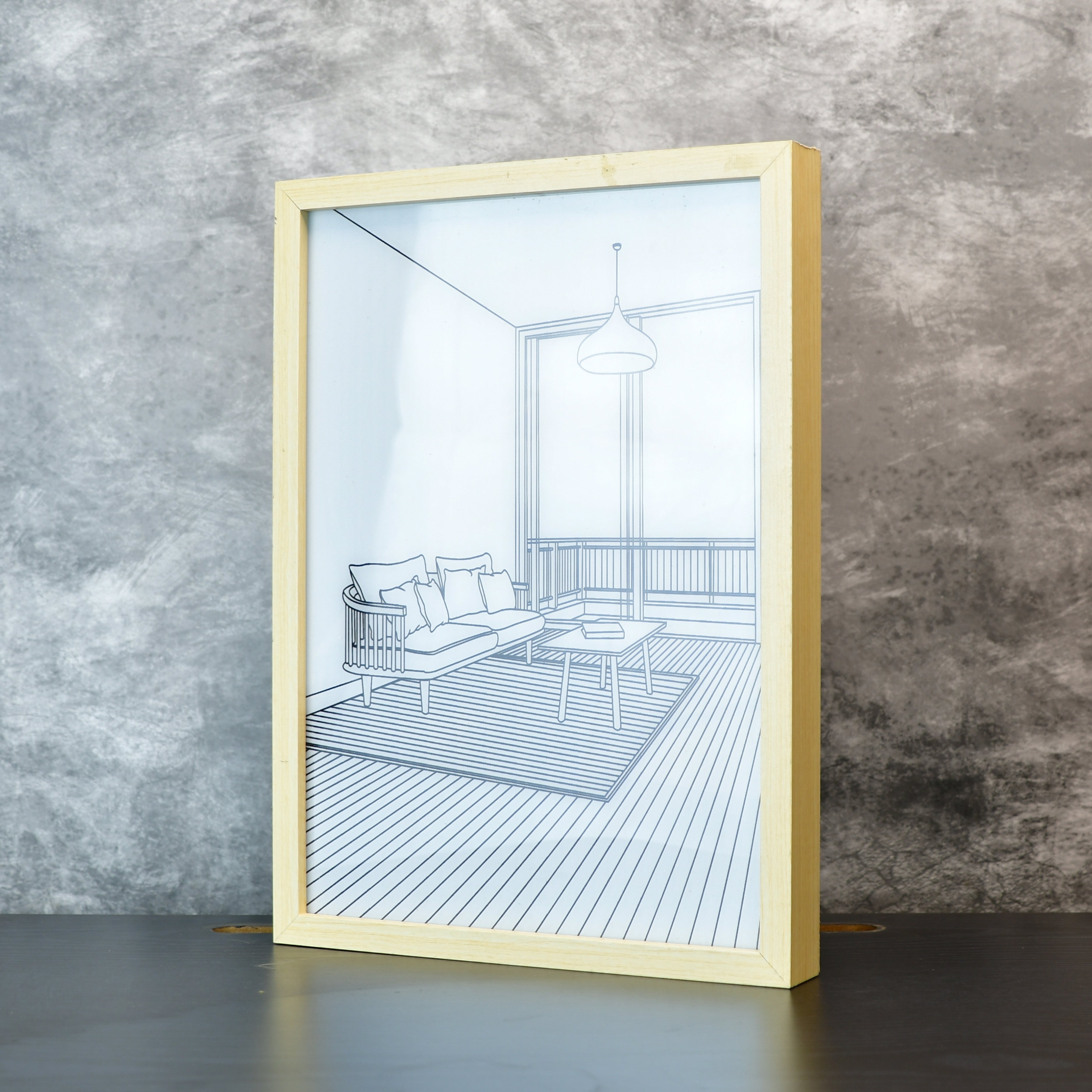 Mayii Illuminated Portrait Frame - LED Photo Frame for Trendy Home Decor and Gifts - MAYII - Mayii