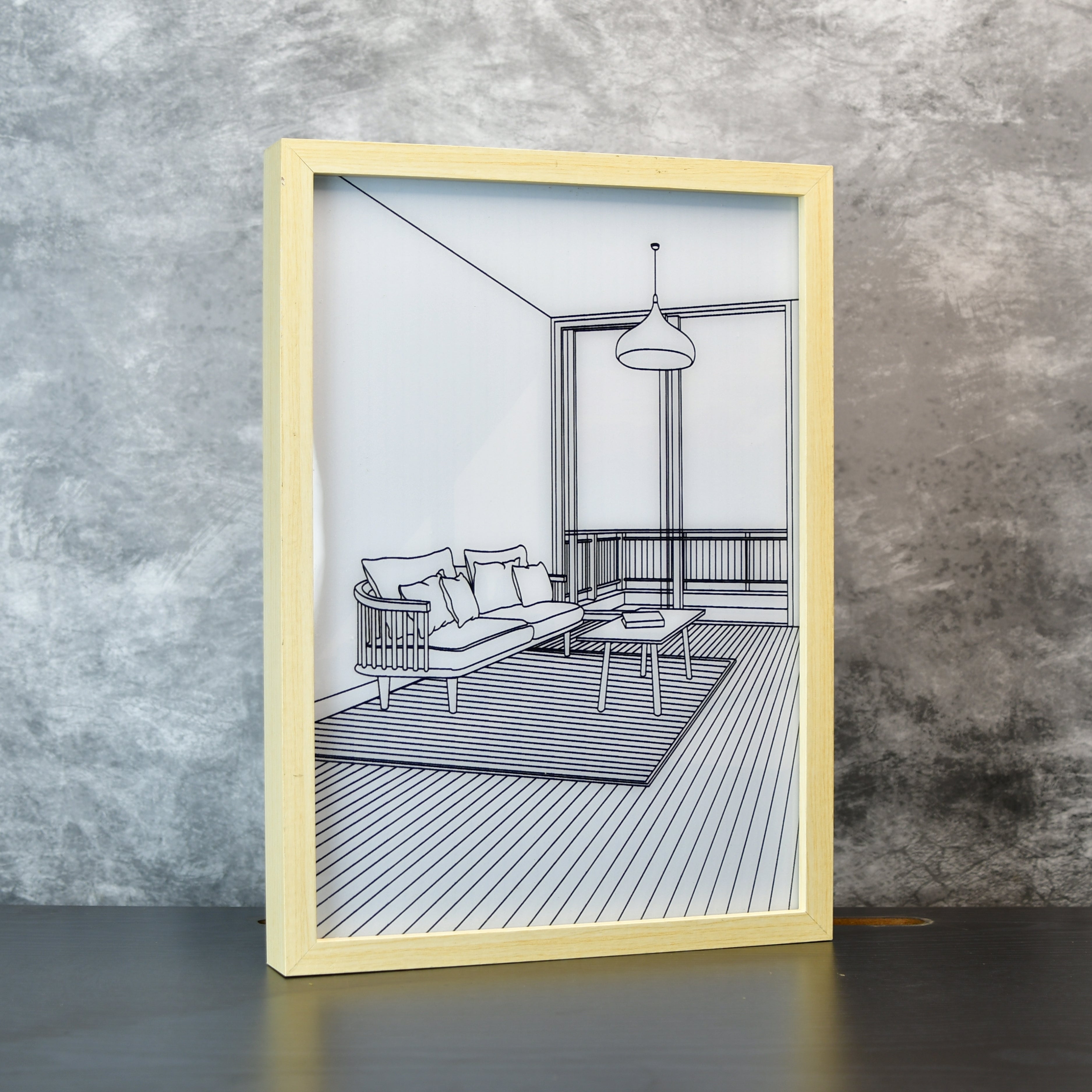 Mayii Illuminated Portrait Frame - LED Photo Frame for Trendy Home Decor and Gifts - MAYII - Mayii