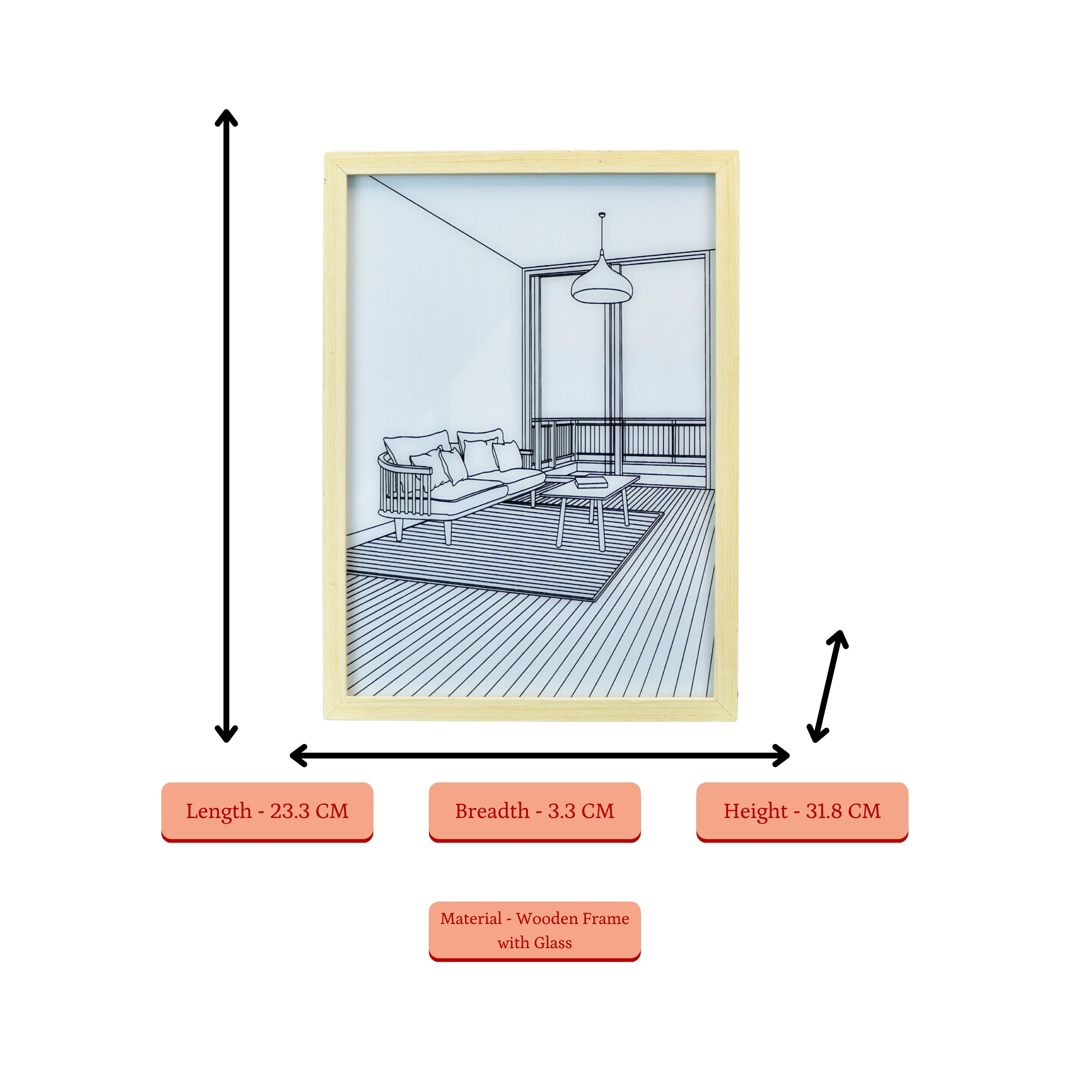 Mayii Illuminated Portrait Frame - LED Photo Frame for Trendy Home Decor and Gifts - MAYII - Mayii