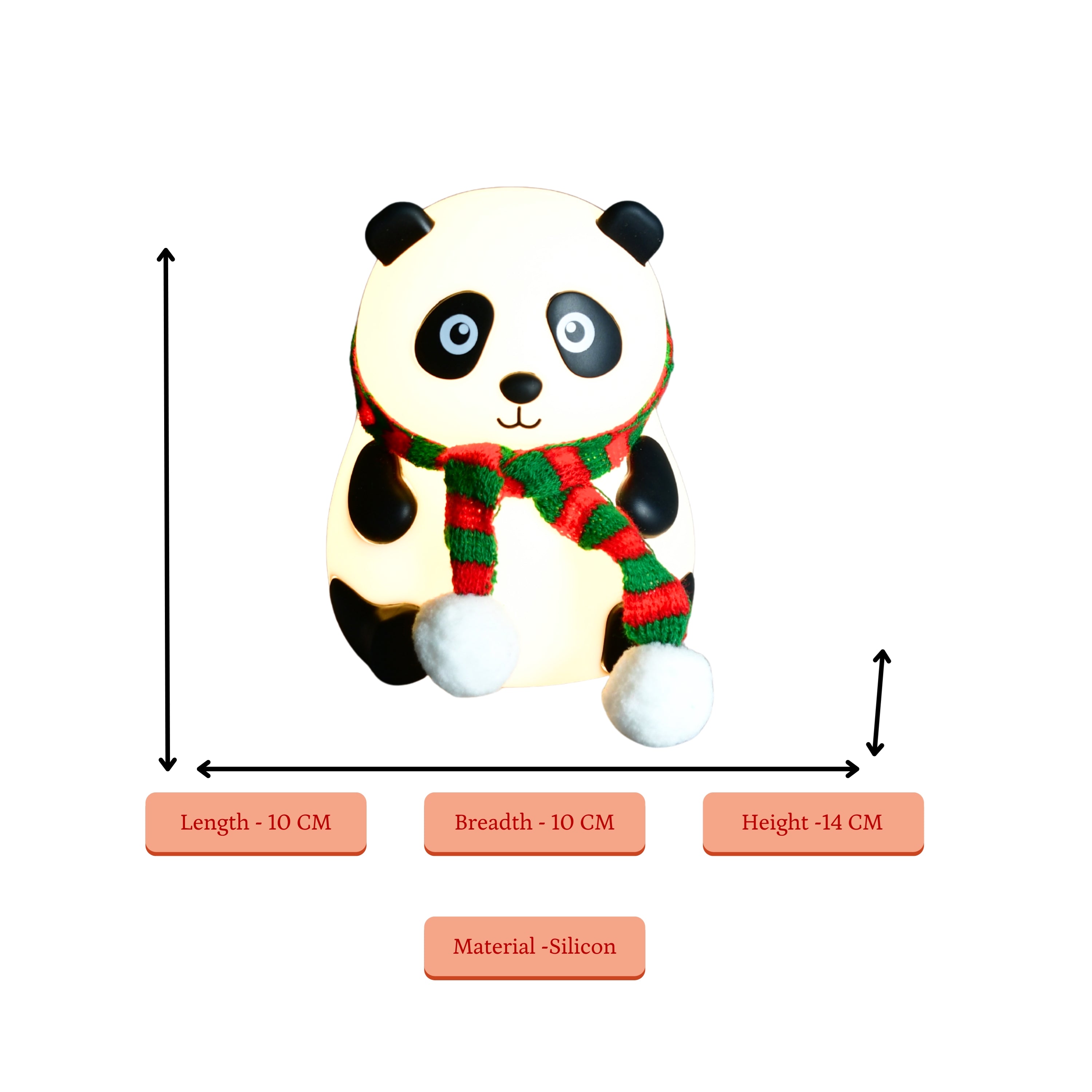 Mayii LED Panda Light Figurine - Mayii - Mayii