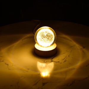 Mayii LunaSphere: Enchanting Crystal Ball Lamp with Moon Glow - Mayii - Mayii