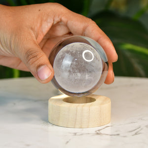 Mayii LunaSphere: Enchanting Crystal Ball Lamp with Moon Glow - Mayii - Mayii