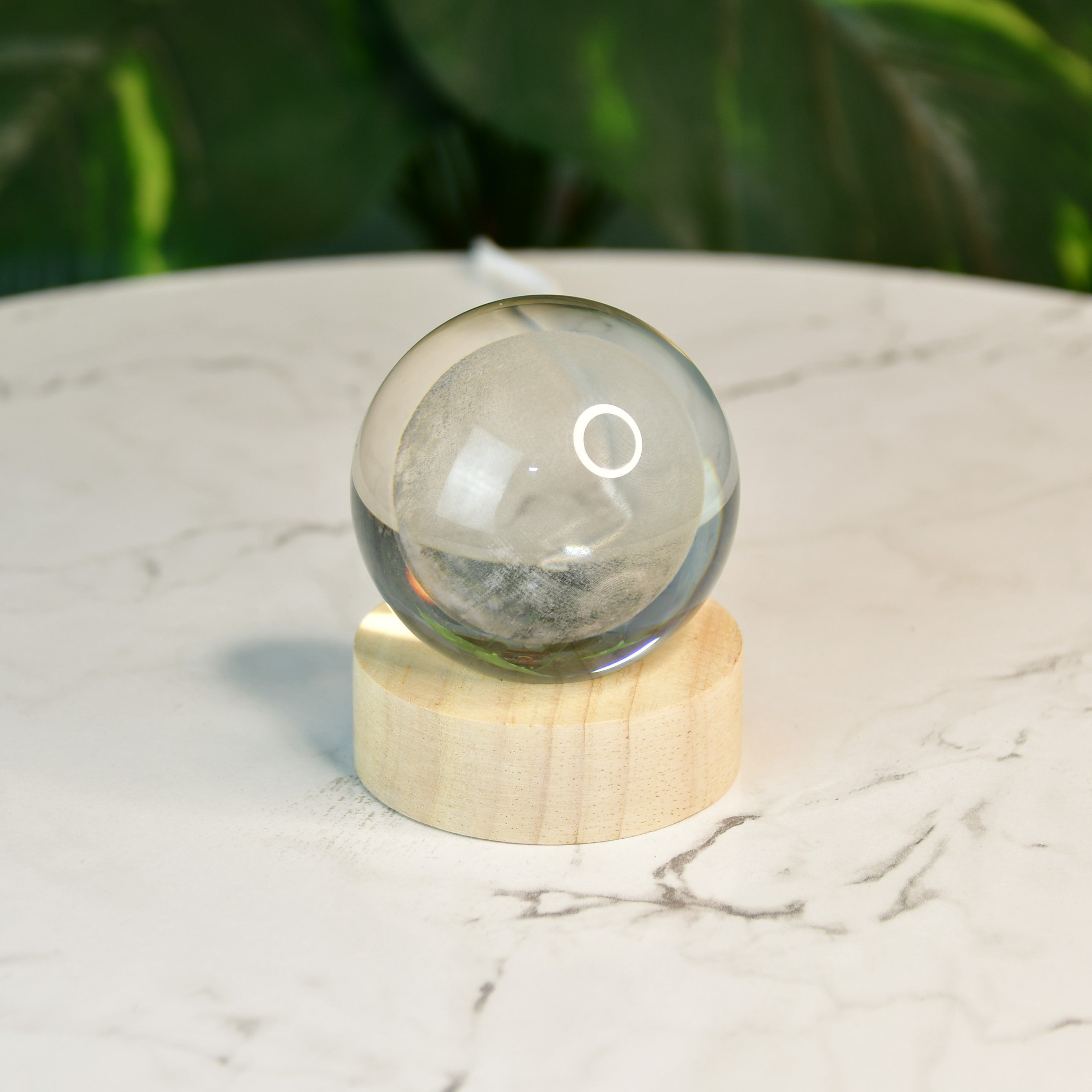 Mayii LunaSphere: Enchanting Crystal Ball Lamp with Moon Glow - Mayii - Mayii