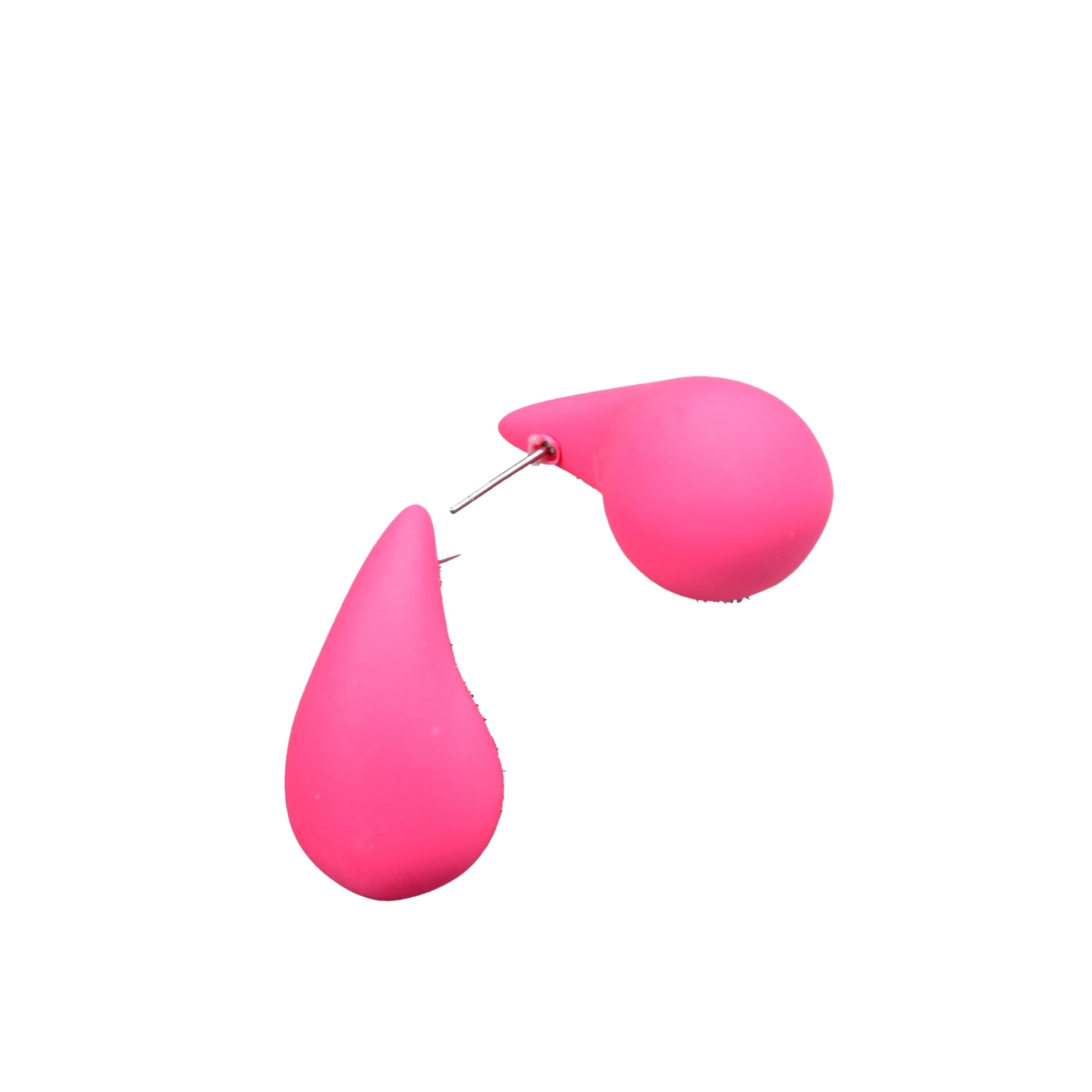 MAYII Pink CCB Tera Drop Earrings - One Size - Mayii - Mayii