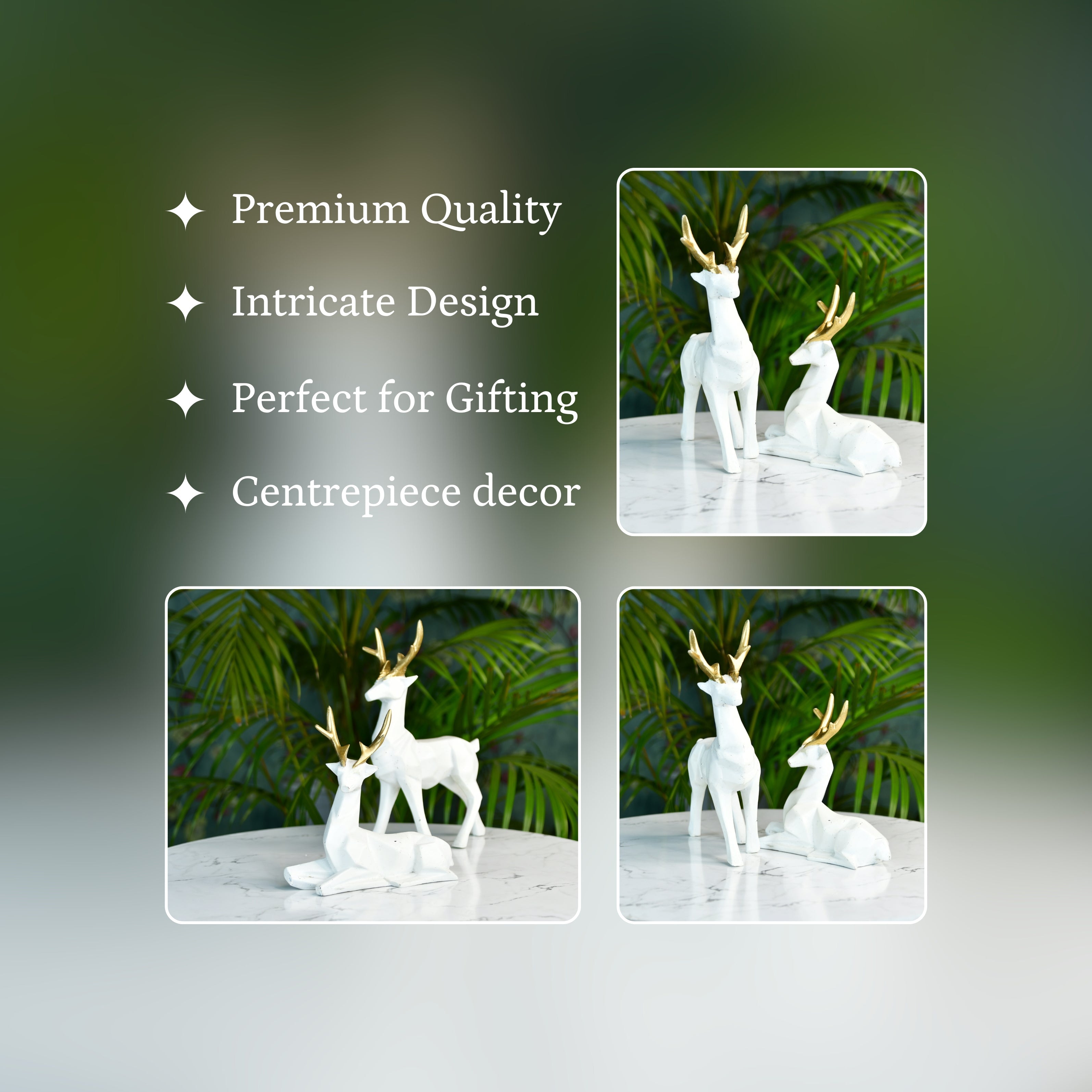 Mayii Resin Diamond Deer - MAYII - Mayii