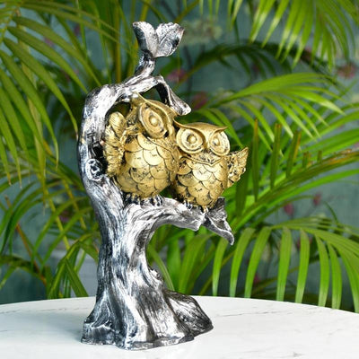 Mayii Resin Owl Branch