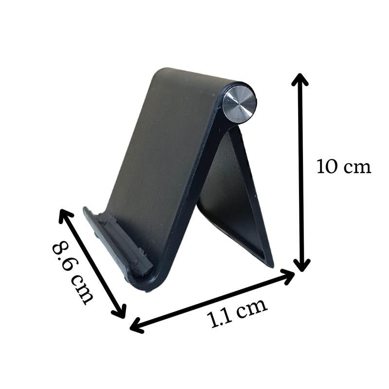 Mayii Trendy Adjustable Silver Tablet Stand with Black Hinges - MAYII - Mayii