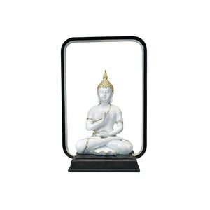 Mayii White & Gold Buddha LED Figurine - Mayii - Mayii
