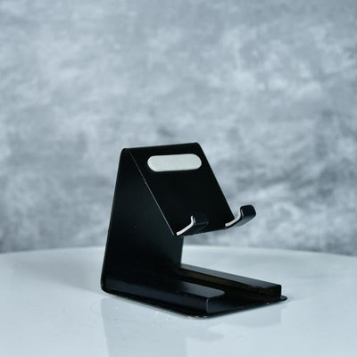 Mayii - White Padded Metal Phone Stand with Card Holder image 3