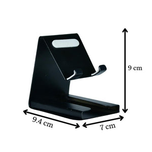 Mayii - White Padded Metal Phone Stand with Card Holder - MAYII - Mayii