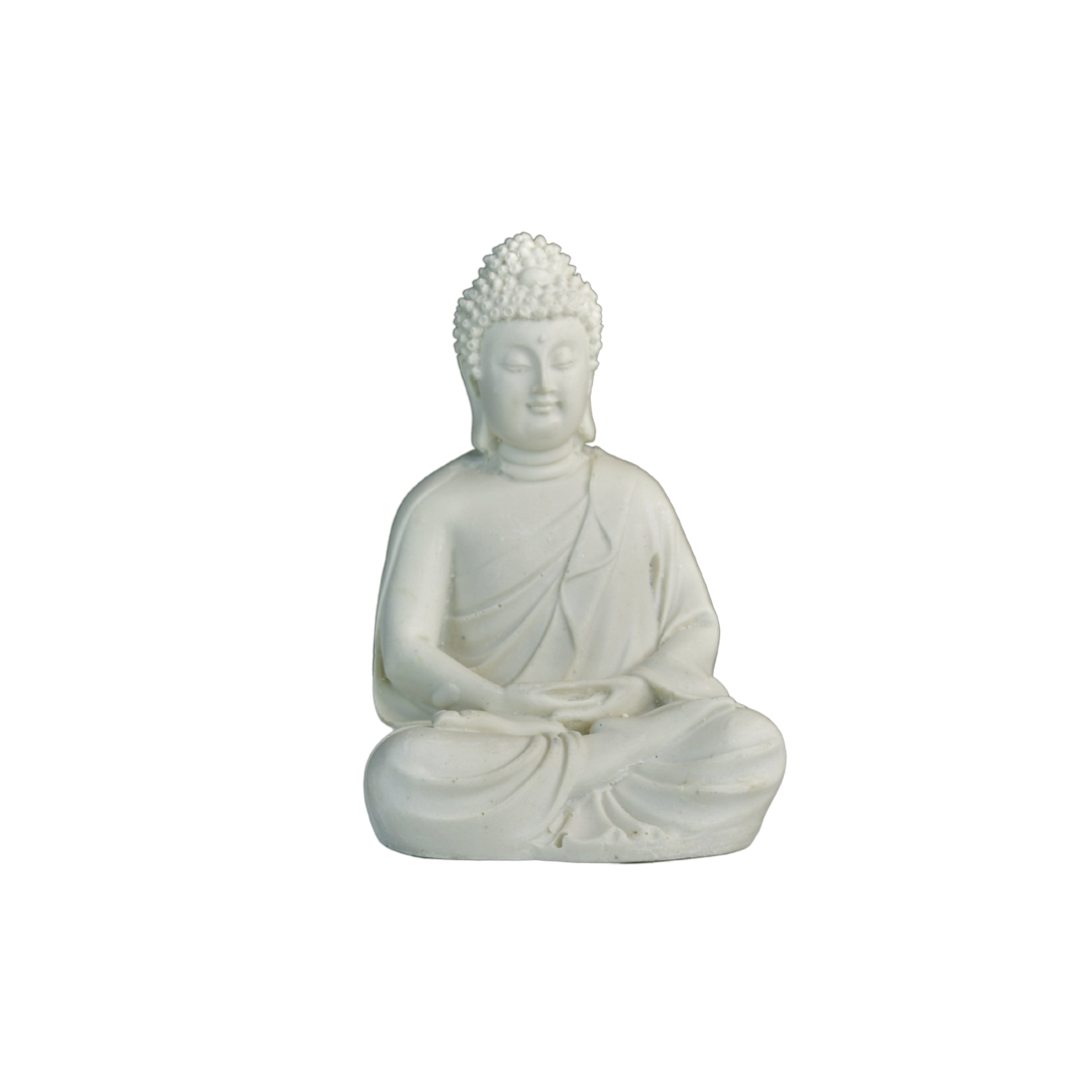 Mayii White Resin Buddha - MAYII - Mayii
