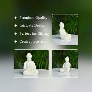 Mayii White Resin Buddha - MAYII - Mayii