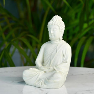Mayii White Resin Buddha - MAYII - Mayii