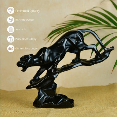 MAYII Black Panther Decorative Statue Tabletop Accent image 4