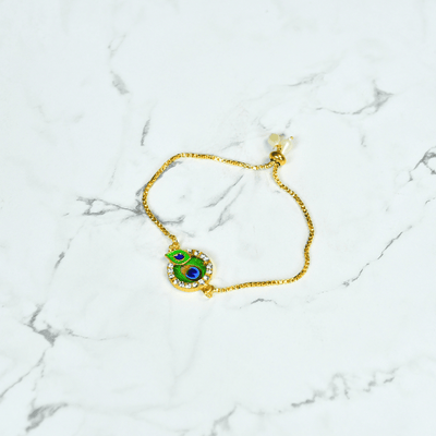 Peacock's Secret Bracelet