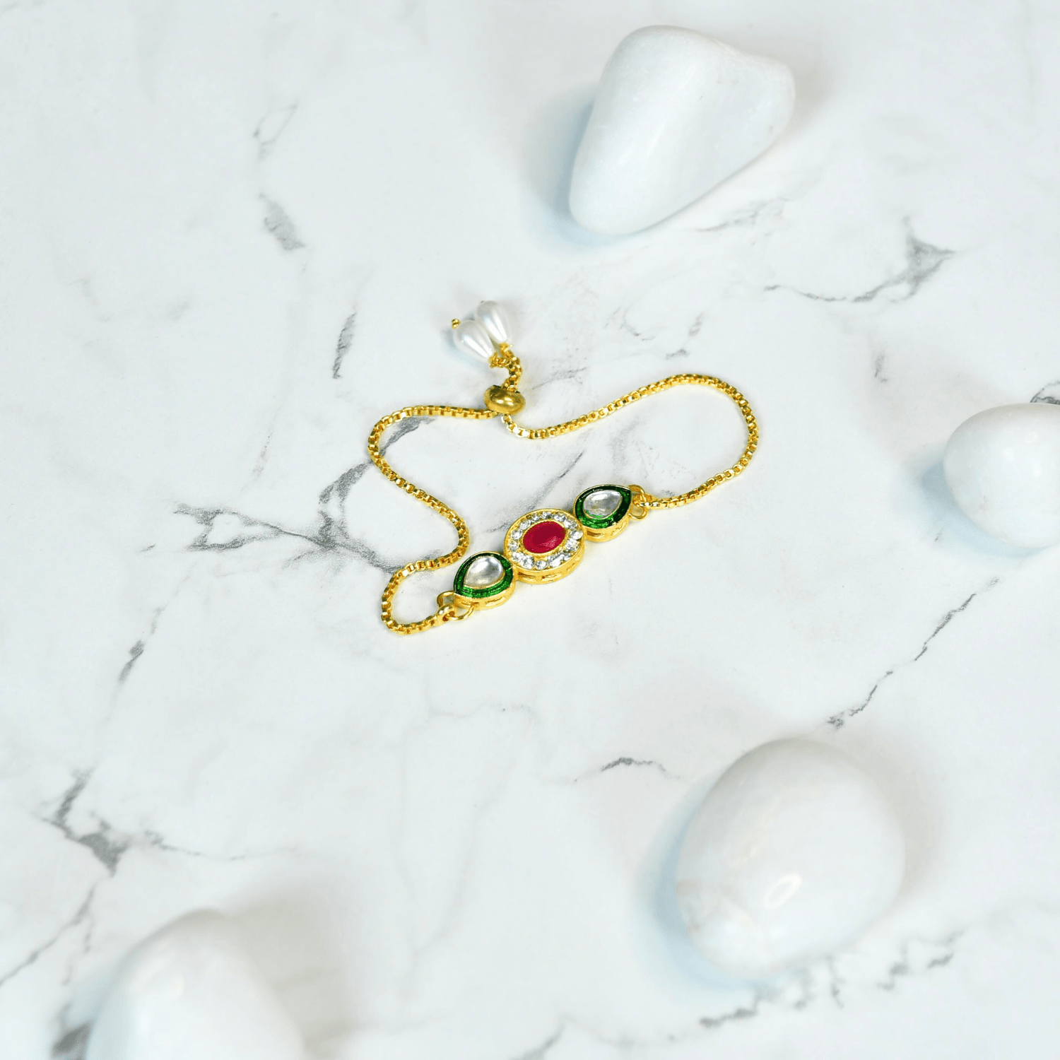 Triple Stone Accent Bracelet - Mayii - Mayii