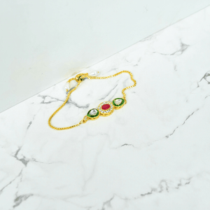 Triple Stone Accent Bracelet - Mayii - Mayii