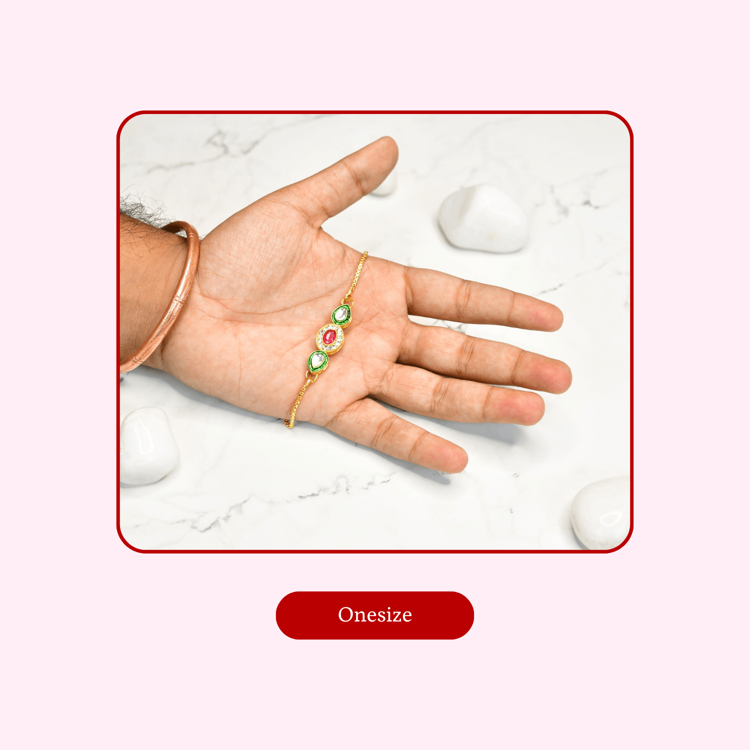 Triple Stone Accent Bracelet - Mayii - Mayii